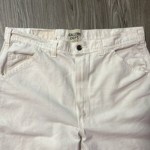 GALLERY DEPT. size 36 white/beige/tan cargo pants